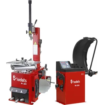 Nářadí pro automobil Redats SET-PNEU26 AKČNÍ SET 1+1 Vyvažovačka W-200 + Zouvačka M-201, 30-05-89