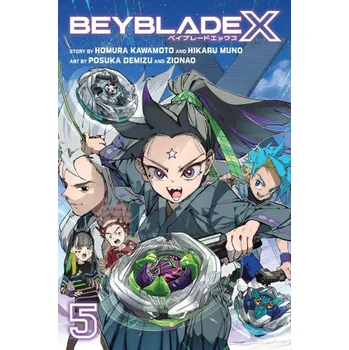 Beyblade X, Vol. 5 – Hikaru Muno,Posuka Demizu (EN)