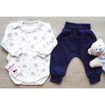 AMÁLKA Bavlněný komplet pro miminko s kalhotami, medvídci Velikost: 80