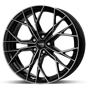 Disk Alu disk Platin P118 Black 8x19 5x108 ET42 černý leštěný