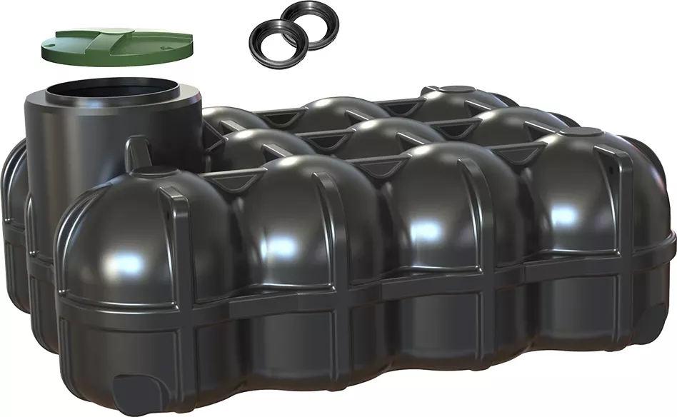 GeraTec Plochá nádrž Hudson 5000 l