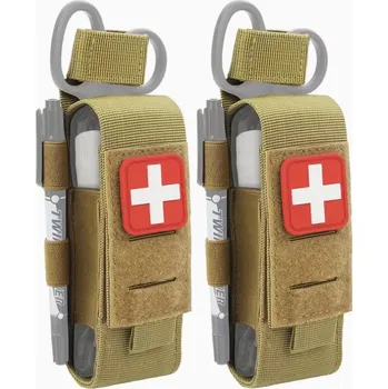 Ledvinka Taktické pouzdro na opasek MOLLE pro CAT + shears + marker Barva: khaki