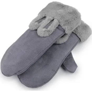 Rukavice Stoklasa Dětské rukavice palčáky zateplené Šedá