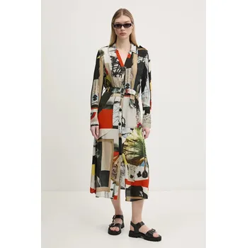 Dámské šaty Šaty Desigual COLLAGE LACROI 25SWVW45 černá 99X, vel. M