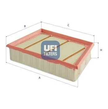 Vzduchový filtr Vzduchový filtr UFI 30.698.00