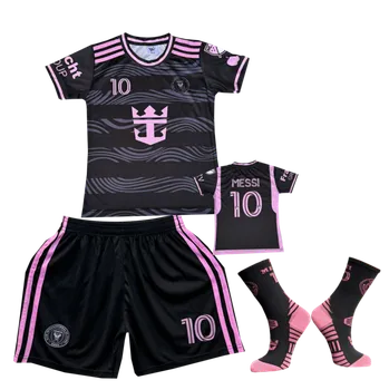 Numberoplus Dětský fotbalový dres + fotbalové ponožky Inter Miami FC - Lionel Messi Velikost: 14 let ( vel.158)