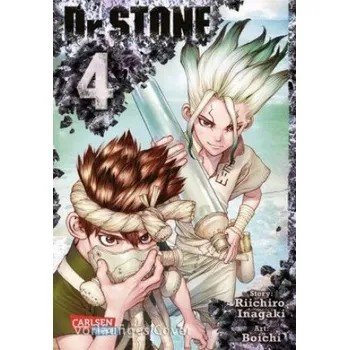 Komiks pro dospělé Dr. Stone 4 – Boichi,Riichiro Inagaki,Benjamin Rusch (DE)