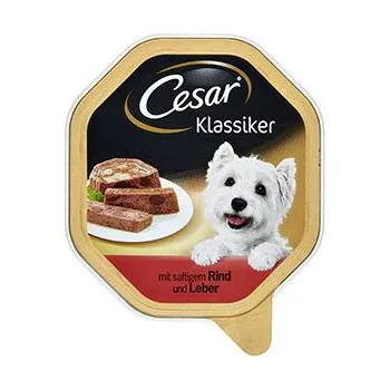 Krmivo pro psa Cesar Vanička Hovězí Paštika S Játry 150g