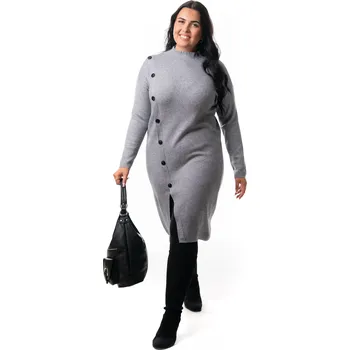 Dámské šaty Dámské šaty PATY 40/42 Světle šedá