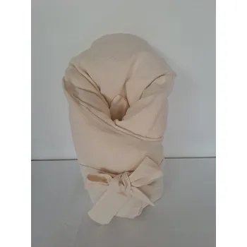 Zavinovačka Pro útulný domov Povlak na péřovou zavinovačku mušelínový Vanilkový TYP zavinovačky: ČTVERCOVÁ, ROZMĚR povlaku: 70 x 70 cm