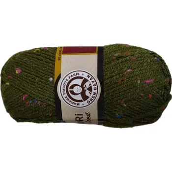 Příze Příze FAVORI TWEED zelená 100g EU