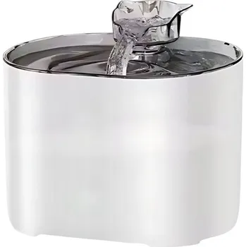 fontána pro kočku Verk 19849 fontána pro domácí mazlíčky 2,2 l bílá