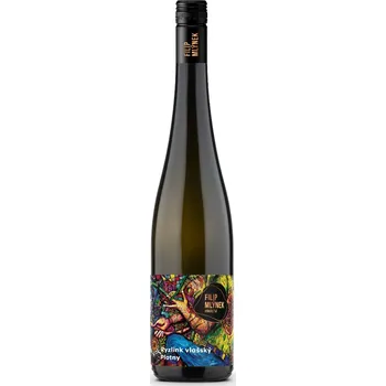 Víno Vinařství Filip Mlýnek Ryzlink vlašský 2024 pozdní sběr Plotny suché 0,75 l