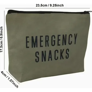 Pouzdro Emergency Snacks Barva: zelená