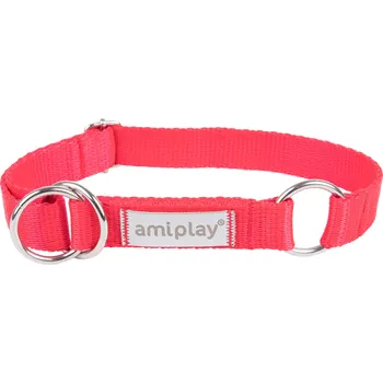 Obojek pro psa Obojek pro psy polostahovací RUMBA červená velikost M, L, XL Rozměr: L - 32-50x2,5 cm