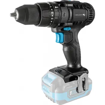 Vrtačka HÖGERT Aku příklepová vrtačka 50 Nm s 2Ah baterií Hoegert Technik HT2E221-0PD