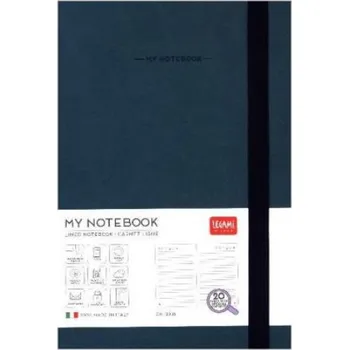 My Notebook - Medium Lined Petrol Blue (EN)
