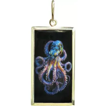 Přívěsek Aljančič Miniartion Chobotnice 2 žluté zlato