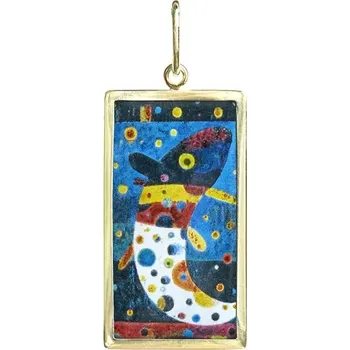 Přívěsek Aljančič Miniartion Velryba žluté zlato