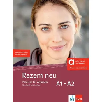 Německý jazyk Razem neu A1-A2 - Hybride Ausgabe allango, m. 1 Beilage – (DE)