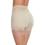 Eldar Dámské stahovací kalhotky s krajkovými nohavičkami Venetia Velikost: S, Barva: Béžová
