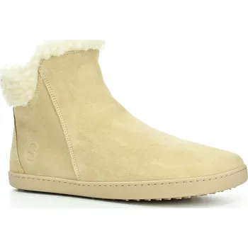 Dámská zimní obuv Shapen Fluffy 2.0 Beige zimní barefoot boty Velikost boty (EU): 39, Vnitřní délka boty: 255, Vnitřní šířka boty: 97