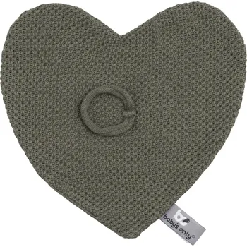 Baby's only pletený držák na dudlík Classic hnědý