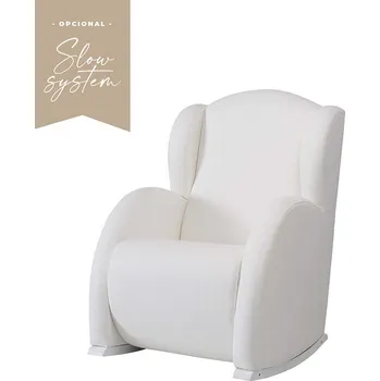 Křeslo Micuna houpací křeslo na kojení Flor Slow System Eco kůže