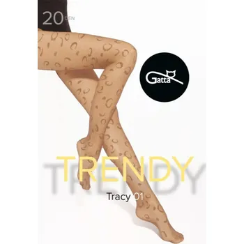 Dámské punčochy Gatta Tracy 01 20 DEN barva:daino 3-m