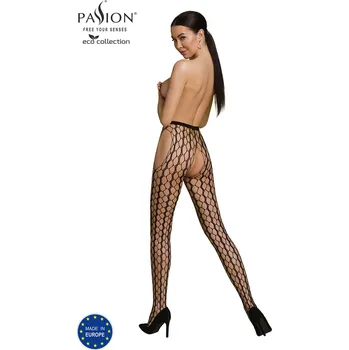 Dámské erotické punčochy Passion ECO S007 barva:černá uni