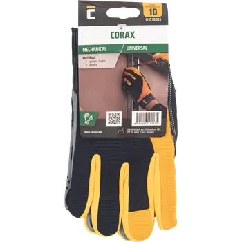 Pracovní rukavice CERVA GROUP Rukavice CORAX Velikost 10 žlutá/černá