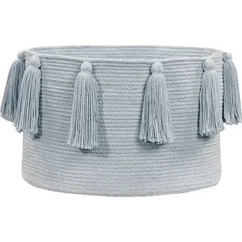 Úložný box Lorena Canals odkládací košík Tassels blue