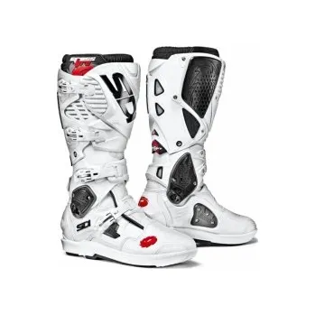 Moto obuv MX Boty SIDI CROSSFIRE 3 SRS WHITE 25, Velikost 46