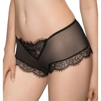 Dámské erotické kalhotky Erotické kalhotky Idrisa - ROZA černá XL