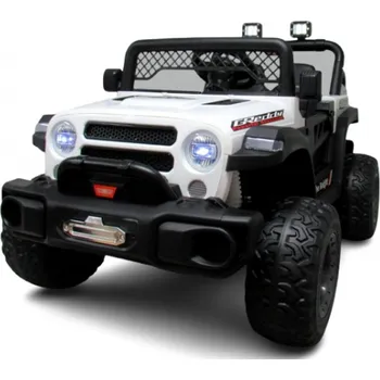 Dětské elektrovozidlo AUTO X17 R-SPORT BÍLÝ Auto na akumulátor EVA KŮŽE Dálkové ovládání Lithiová baterie