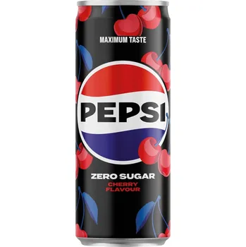 Limonáda Pepsi Cherry Zero Sugar 330 ml