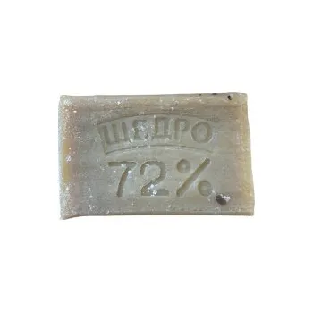 Mýdlo SČEDRO: Hospodářské mýdlo tuhé 72proc. (BEZ OBALU) 200g K1197