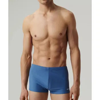 Boxerky Modré pánské boxerky Atlantic s elastickým pasem, modrá M i384_71761786