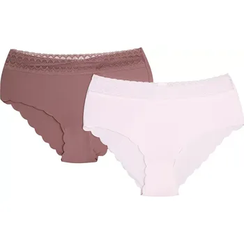 Kalhotky Henderson Polly 2 42826 2-pack barva:krémová/káva L