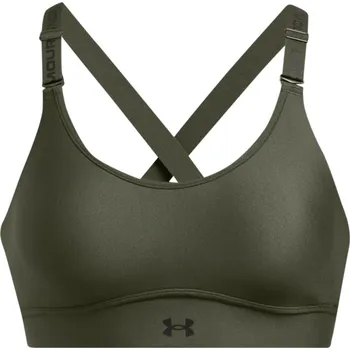 Kalhotky Under Armour Infinity Medium Impact Sports Bra Green L (A-C)