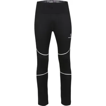 Pánské kalhoty Pánské zimní elastické kalhoty PROGRESS PROSNOW MAN S Černá, Stříbrná