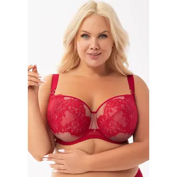 Podprsenka Gorsenia K888 Poesia barva: červená 75F