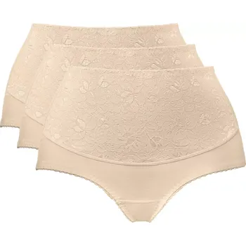 Kalhotky Mitex Ala Maxi 3-pack barva: béžová 3XL