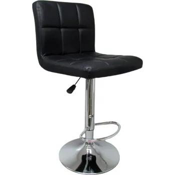 Barová židle Barová židle Hoker D2S Otočná barová židle Eko kůže Nastavitelná výška