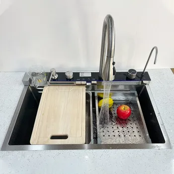 Kuchyňský dřez BestBerg IR2504220461 stříbrný 