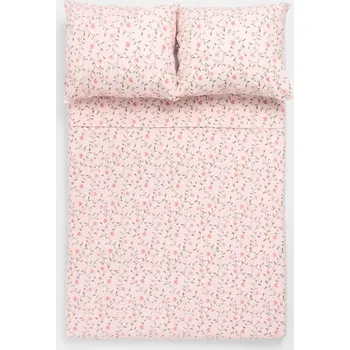 Čepice Sinsay - Květovaný povlečovací set - pastelová růžová - 082GU-03X - 082GU-03X-ONE