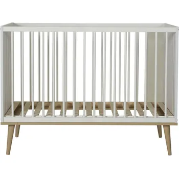 Dětská postýlka Quax dětská postýlka Flow White Oak 120x60 cm