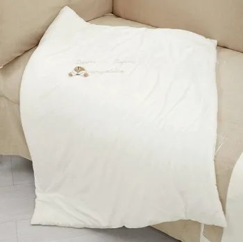 Dětská deka Nanán zimní deka do postýlky Tato smetanová