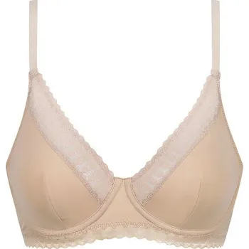 Podprsenka Dámská krajková podprsenka s kosticí DIM Micro Foulard, 80 C