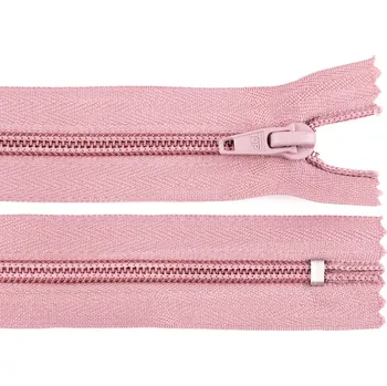 Zip Spirálový zip No 5 délka 18 cm POL Varianta: 151614 starorůžová sv., Balení: 1 ks